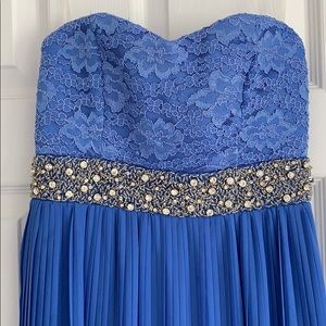 COPY - 💙BLUE SLEEVELESS DRESS